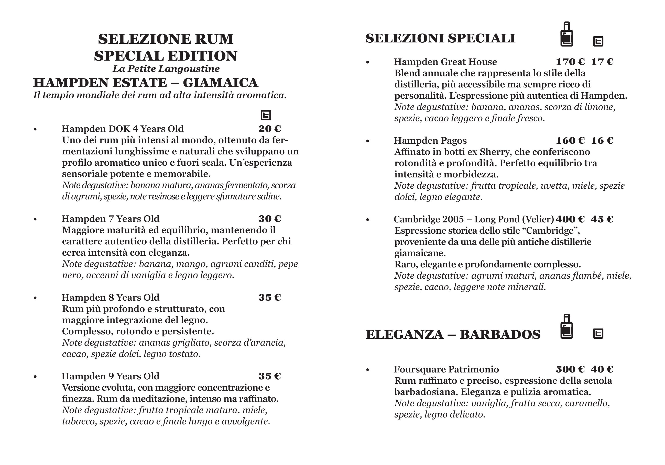 Carta dei vini – pagina 10